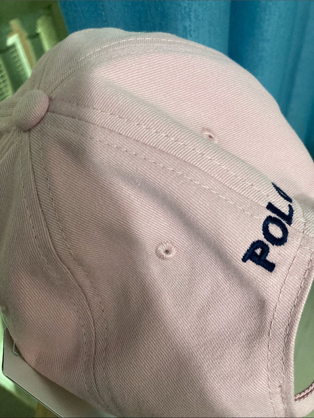 Ralph Lauren Pink Polo Pony Baseball Cap - Picture 3 of 3